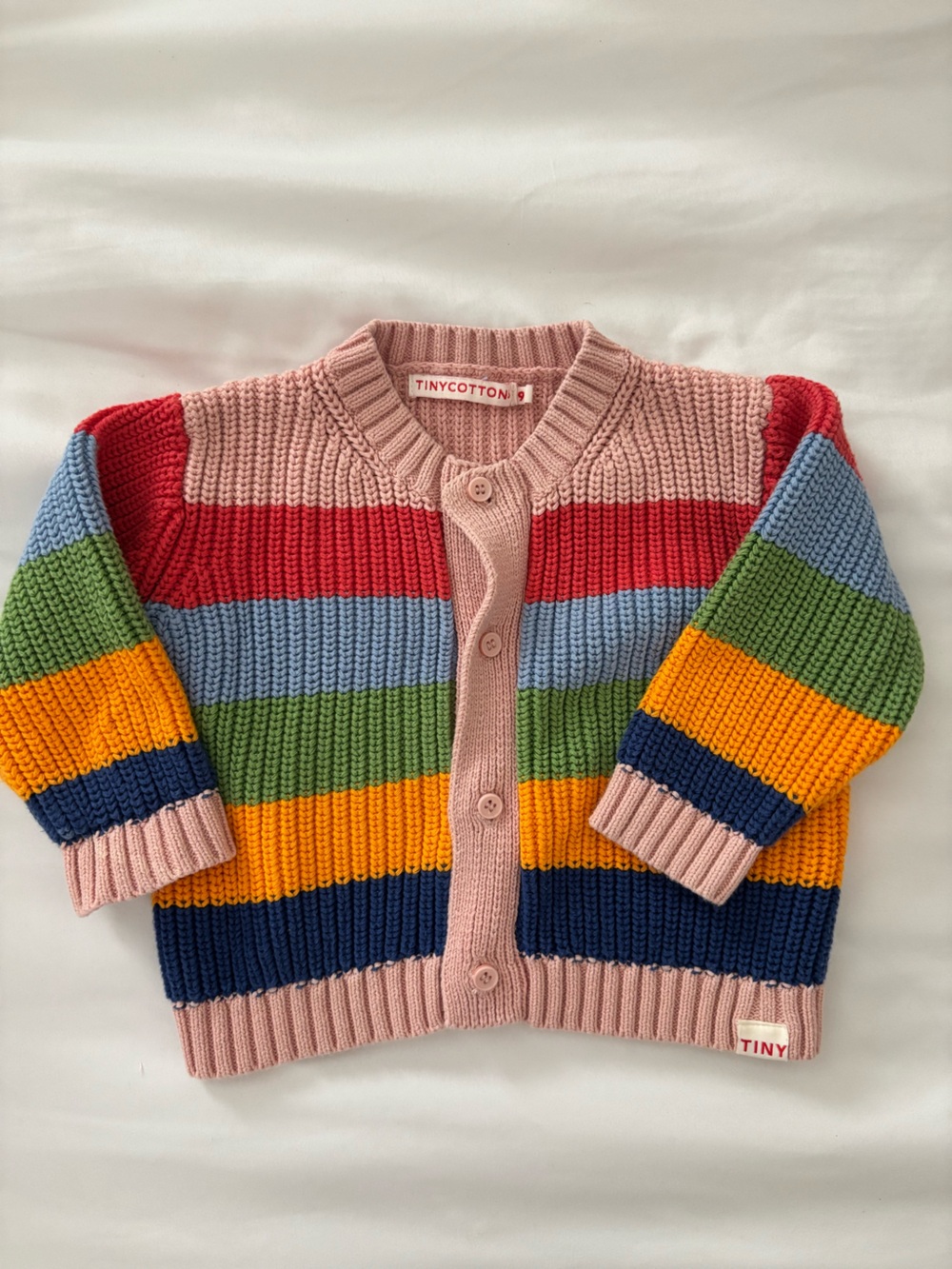 Tiny cottons Stripes Baby Cardigan